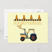 Bouw Bucket Loader t-shirts en geschenken Briefkaart (Voorkant / Achterkant)