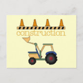Bouw Bucket Loader t-shirts en geschenken Briefkaart (Voorkant)