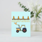 Bouw Bucket Loader t-shirts en geschenken Briefkaart (Staand voorkant)