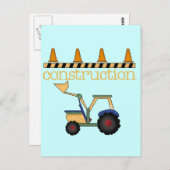 Bouw Bucket Loader t-shirts en geschenken Briefkaart (Voorkant / Achterkant)