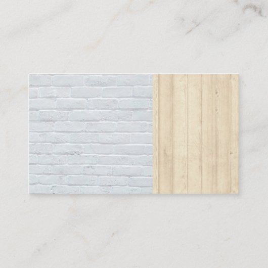 Bouw | Cirkelzaag | Sleutel gereedschap Visitekaartje (Achterkant)