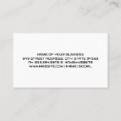 Bouw | Commerciële onroerende goederen | Dumptruck Visitekaartje (Achterkant)