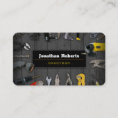 Bouw | Contractant | Handig Man Visitekaartje (Voorkant)