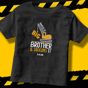 Bouw Crane Big Brother Digging it v2 Kinder Shirts