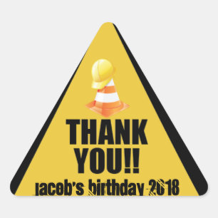 Bouw Dank u Stickers