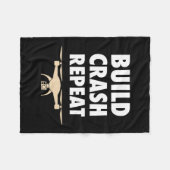 Bouw de Crash Repat Drone Fleece Deken (Voorkant (Horizontaal))