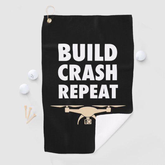 Bouw de Crash Repat Drone Golfhanddoek (Insitu)