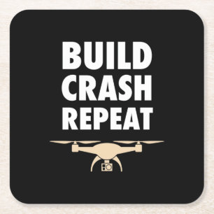 Bouw de Crash Repat Drone Kartonnen Onderzetters