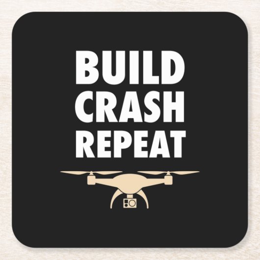 Bouw de Crash Repat Drone Kartonnen Onderzetters (Voorkant)