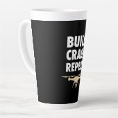 Bouw de Crash Repat Drone Latte Mok (Linkerhoek)