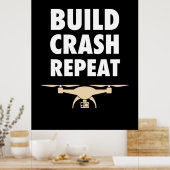 Bouw de Crash Repat Drone Poster (Keuken)