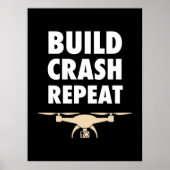 Bouw de Crash Repat Drone Poster (Voorkant)