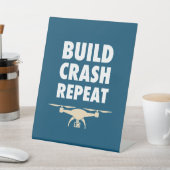 Bouw de Crash Repat Drone Reclamebord Met Voetstuk (Insitu)