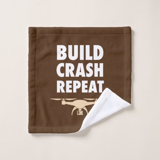 Bouw de Crash Repat Drone Washandje (Wasdoekje)
