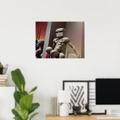 Bouw de Magie en Ze Zullen Komen Poster (Thuiskantoor)