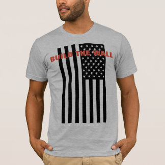 Bouw de muur - Amerika weer geweldig maken T-shirt