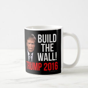 Bouw de muur Donald Trump 2016 Koffiemok
