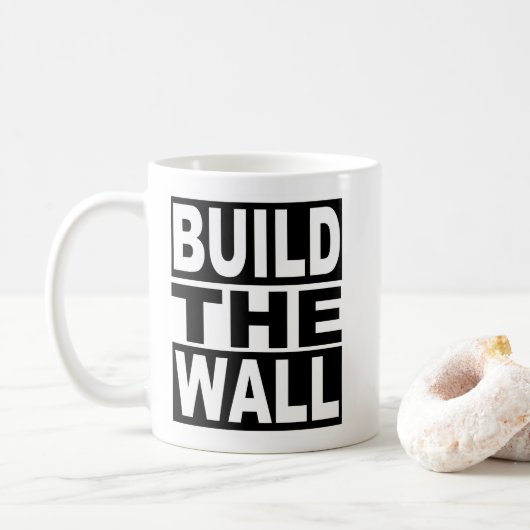 Bouw de Muur Koffiemok (Met donut)