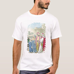 Bouw de Stad en de toren van Babel van een b T-shirt