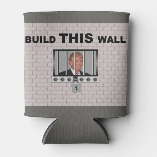 Bouw deze wand/anti-trump, blikjeskoeler (Voorkant)