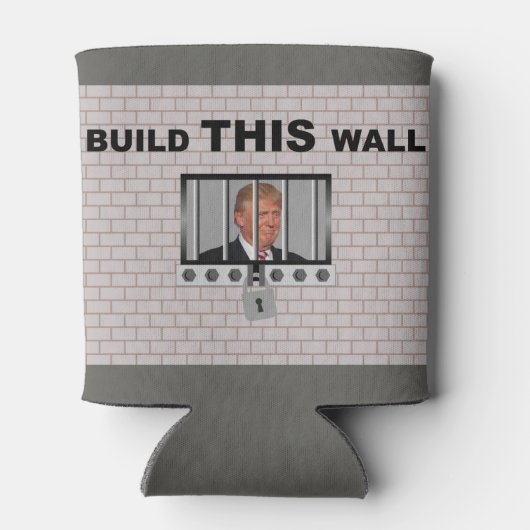 Bouw deze wand/anti-trump, blikjeskoeler (Achterkant)