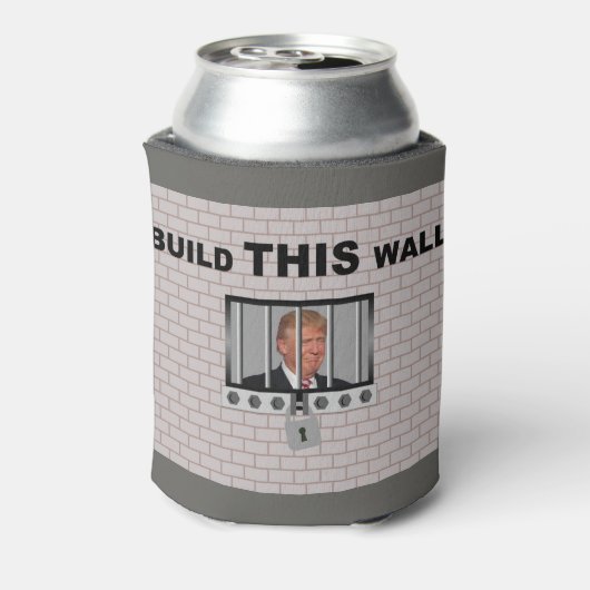 Bouw deze wand/anti-trump, blikjeskoeler (Blikje Achterkant)