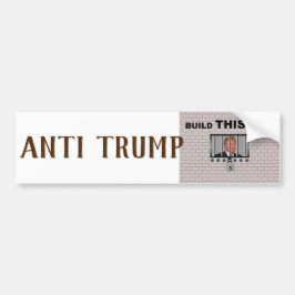 Bouw deze wand/anti-trump, bumpersticker