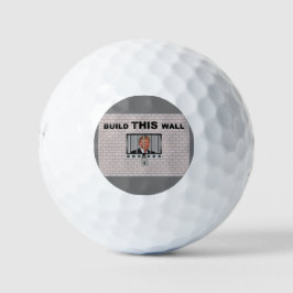 Bouw deze wand/anti-trump, golfballen