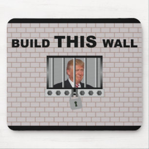 Bouw deze wand/anti-trump, muismat