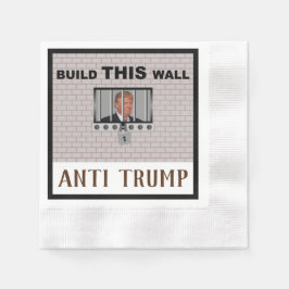 Bouw deze wand/anti-trump, servet