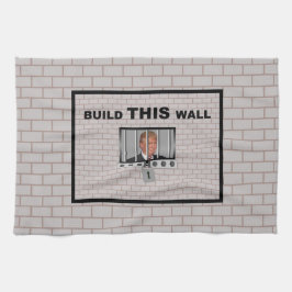 Bouw deze wand/anti-trump, theedoek