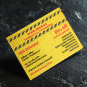 Bouw Diensten Ansichtkaart Sjabloon Briefkaart