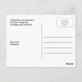Bouw Diensten Ansichtkaart Sjabloon Briefkaart (Achterkant)