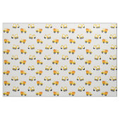 Bouw Digger en Dump Truck Stof (Fat Quarter)