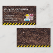 Bouw | Dirt Visitekaartje (Voorkant / Achterkant)