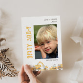 Bouw Dirty 3rd-y foto Verjaardag Uitnodiging