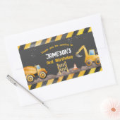 Bouw, Dump Truck Gable Box Label (Envelop)