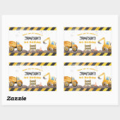 Bouw, Dump Truck Gable Box Label (Vel)