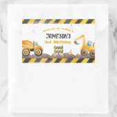 Bouw, Dump Truck Gable Box Label (Tas)