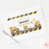 Bouw, Dump Truck Gable Box Label (Envelop)