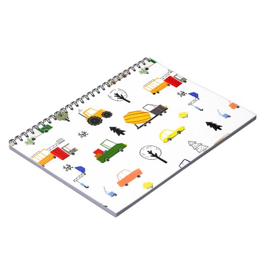 Bouw Dump Truck Notitieboek (Linkerzijde)