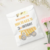 Bouw Dump Truck Party Favor Bag Bedankzakje (Gezegeld)