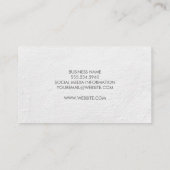 Bouw | Earth Mover | Commerciële gebouwen Visitekaartje (Achterkant)