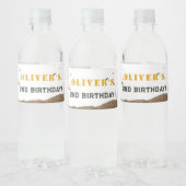 Bouw een Laatste met Bouwde Partij Waterfles Etiket (Flessen)