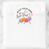 Bouw een Love Bug Playdough Valentijn Label (Tas)