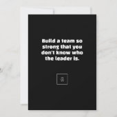 Bouw een team kaart (Voorkant)
