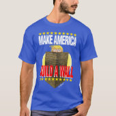 Bouw een Trump Wall - T-shirt (Voorkant)