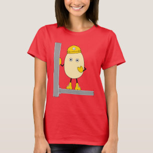 Bouw eierkop t-shirt