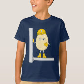 Bouw eierkop t-shirt (Voorkant)