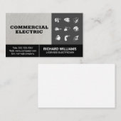 Bouw Elektrisch Gereedschap Visitekaartje (Voorkant / Achterkant)